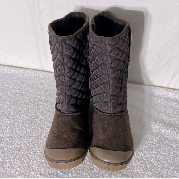 American Eagle Outfitters Brown Quilted Ankle Boots 9 - Picture 12 of 13